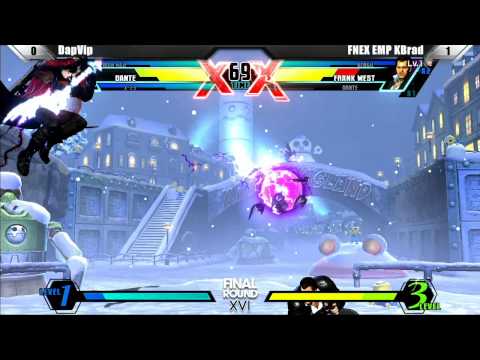 FINAL ROUND 16 UMVC3 POOLS DAPVIP vs Kbrad