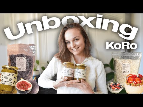 RETOUR DE COURSES I Unboxing KoRo