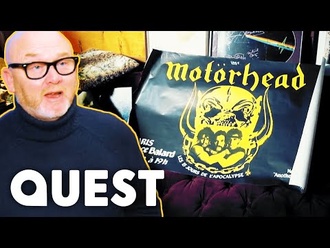 Drew Pritchard Spends £440 On Rock Memorabilia For Himself! | Salvage Hunters