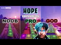 XXXTENTACION - HOPE - Noob vs Pro vs God (Fortnite Music Blocks)