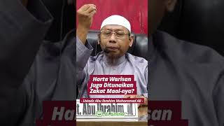 Download lagu Harta Warisan Juga Ditunaikan Zakat Maal-nya? - Ustadz Abu Ibrahim Muhammad Ali | #Shorts mp3