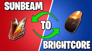 How to Change a Weapon from Brightcore to Sunbeam & Vice Versa in Fortnite Save the World!