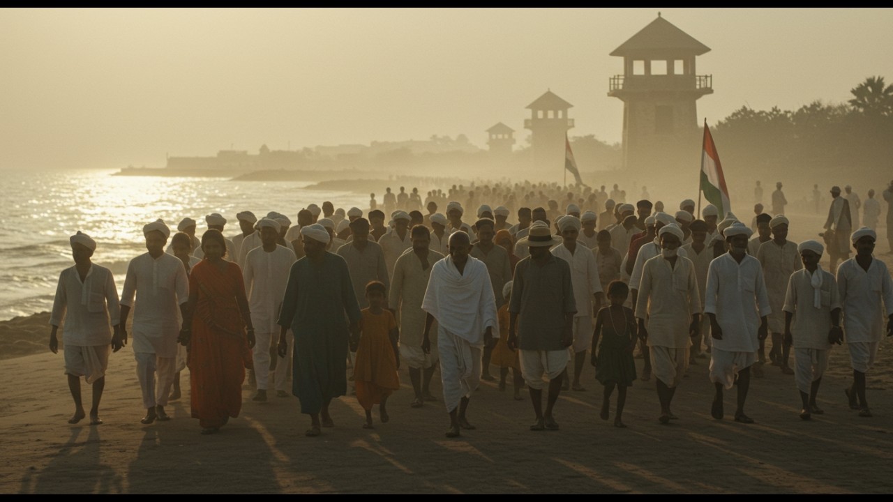 14. The Salt of the Earth: Witnessing India's Defining Civil Rights March | Dandi March Documentary
