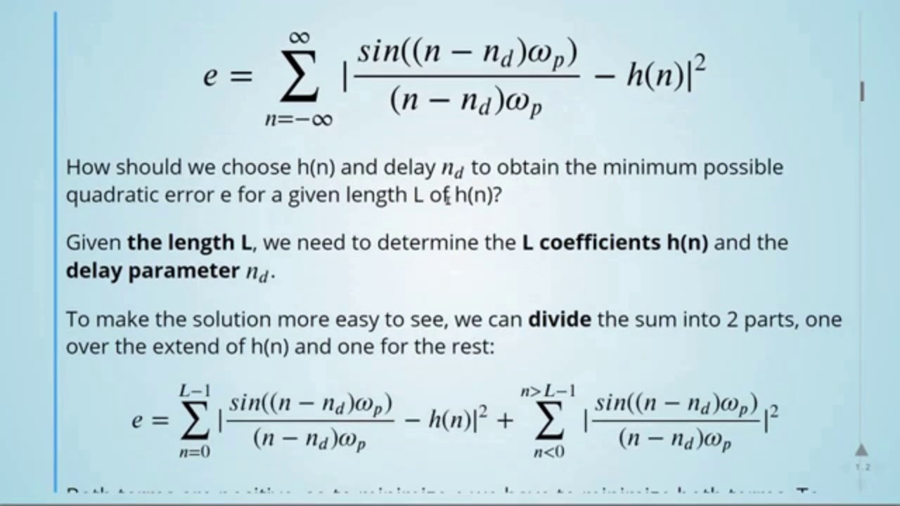 Multirate Signal Processing with Python: 05 Filters and Windows