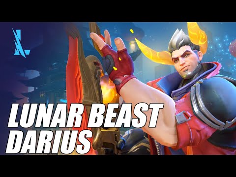 League of Legends: Wild Rift Lunar Beast Darius Skin Spotlight