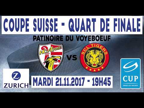 HC Ajoie - SC Langnau Tigers 4-3 ap 21.11.2017 Swiss Cup
