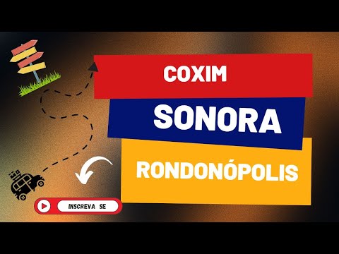 Estrada de Coxim e Sonora Mato Grosso do Sul e  Rondonópolis MT