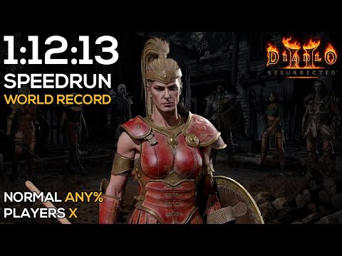 #1 AMAZON SPEEDRUN (WORLD RECORD) - 1:12:13 IGT | 1:14:40 RTA | DIABLO 2 RESURRECTED