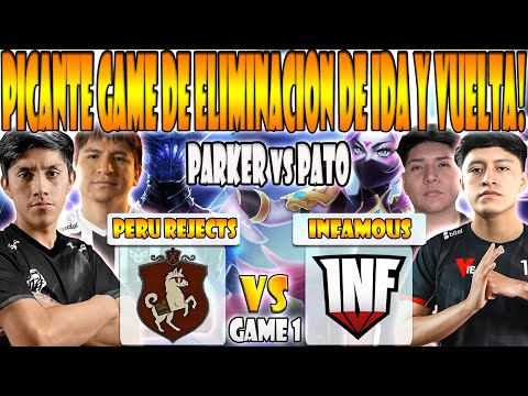PERU REJECTS vs INFAMOUS BO3[GAME 1]PARKER, SCOFIELD vs LALATRONI-CCT SEASON 2: SOUTH AMERICA S2