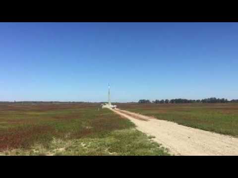 Rocket Launch from Cherryfield, Maine - Sept. 15, 2018