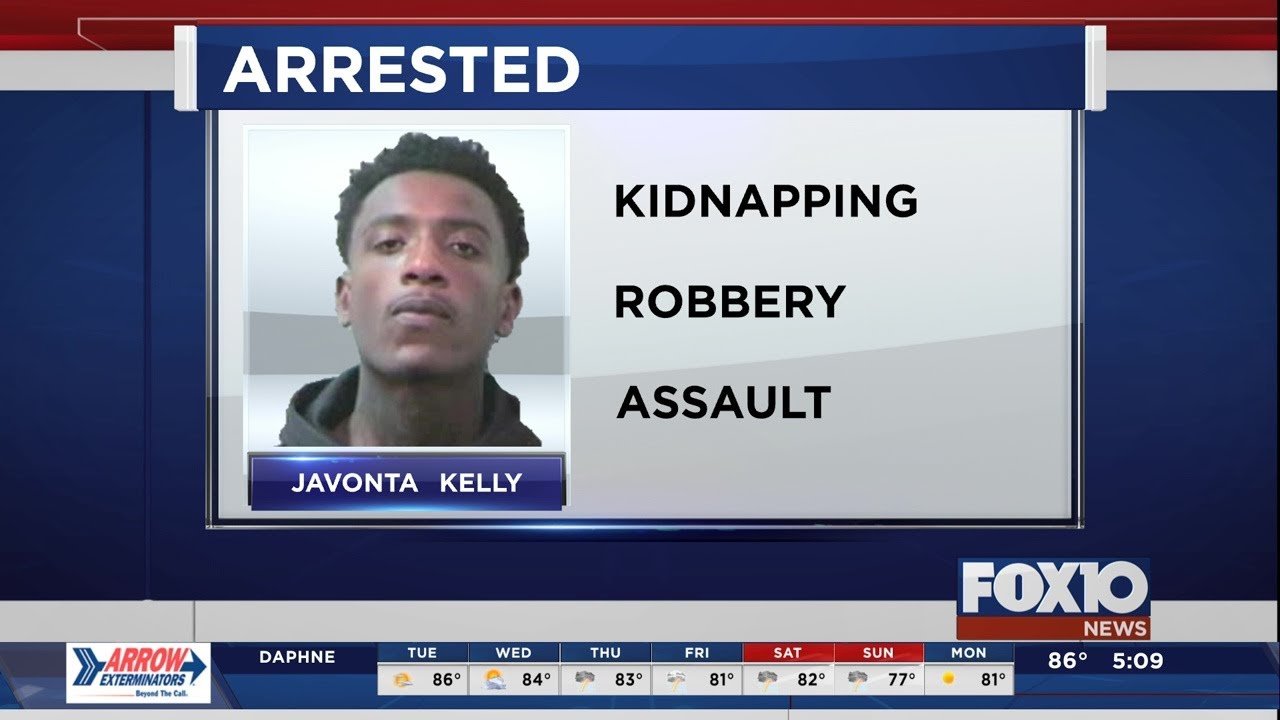 Shooting and carjacking arrest in Mobile