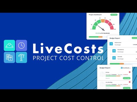 LiveCosts theo dõi chi phí xây dựng và quản lý dự án trong thời gian thực