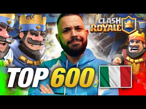 Top 600 in Italia, Partite veramente Assurde "video extra" CLASH ROYALE