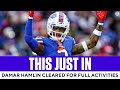 Damar Hamlin At Bills Workouts, Cleared For Football Activities I CBS Sports