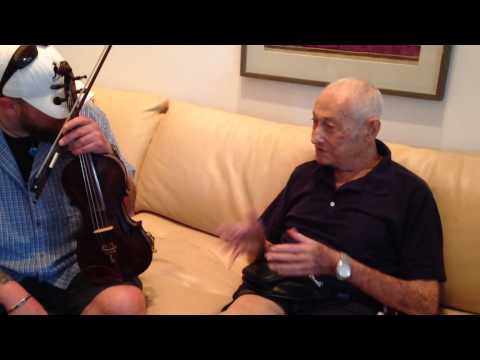 9/13/2014-Carl's First song on Bud's Violin- & Bud Explains the History of his Violin