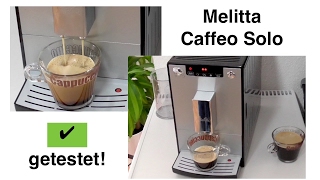 Review Melitta Caffeo Solo E950-103 coffee machine