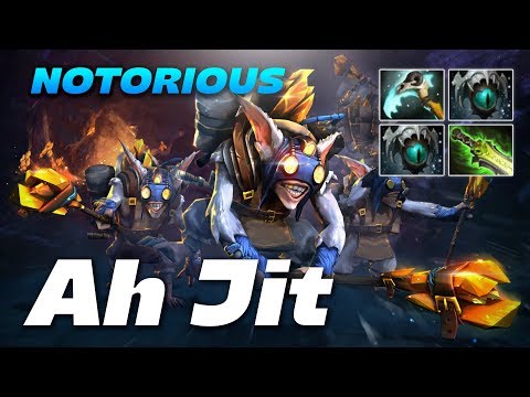 Ahjit Notorious Meepo | Dota 2 Pro Gameplay