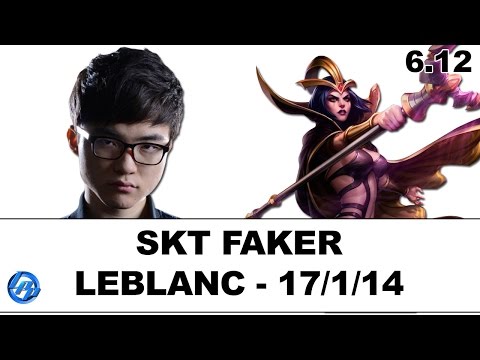 SKT Faker - LeBlanc vs Viktor - Kr Ranked