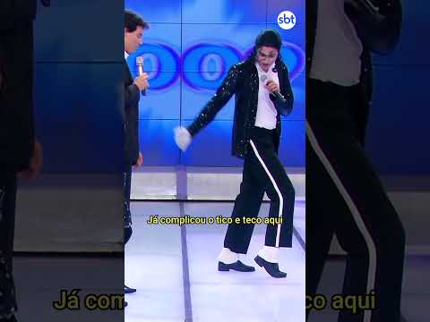 Celso fez o moonwalk na sua estreia no #domingolegal #passaourepassa #celsoportiolli #shorts