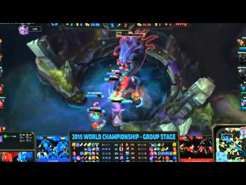 C9 vs AHQ Highlights   CLOUD9 vs ahq E SPORTS CLUB   S5 WORLDS 2015