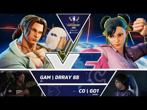 SFV: GAM DR Ray vs CO GO1 - Capcom Cup 2016 Day 1 Top 32 - CPT2016