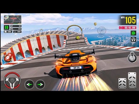 GT Car Impossible Stunts Driving - Extreme Monster Truck Mega Ramp Racing - Android GamePlay #4