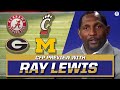 Ray Lewis Previews CFP Semifinal Games: Alabama vs Cincinnati & Michigan vs Georgia | CBS Sports HQ
