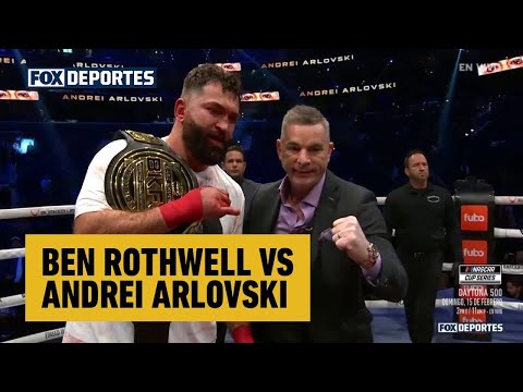 BEN ROTHWELL vs ANDREI ARLOVSKI, nuevo campeón de los pesados | PELEA ESTELAR | BKFC Knucklemania VI