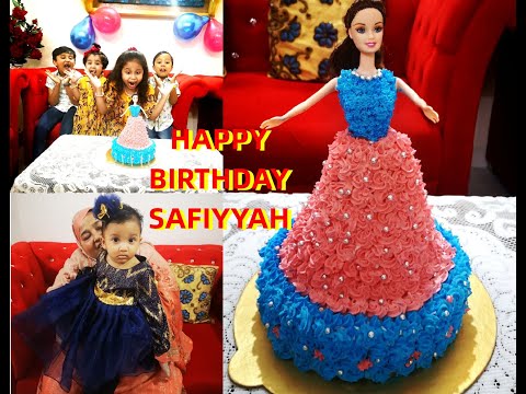 Safiyyah's 1st Birthday Celebration || Birthday Party 2022 || Doll Cake || Irina's Vlog ||