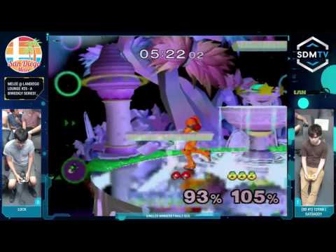 Melee @ LDL #25 - Lock vs. 12YAN | satdaddy - Singles WF - Melee