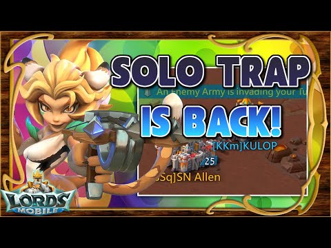 🛡️La solo trap vuelve! 6 líderes capturados vs SSq! 150k gemas! 💎 - Lords Mobile ES