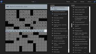[Unintentional ASMR] Solving the NYT Crossword - Soft spoken