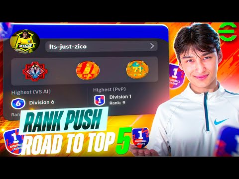 WE COMEBACK TO DIVISION! ROAD TO TOP 5! #Live #Efootball