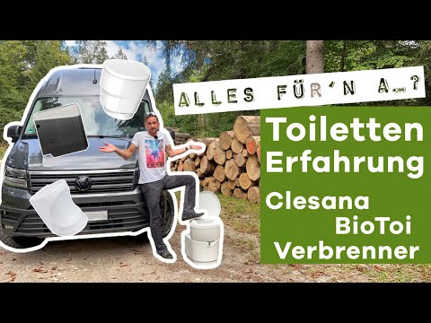 Wohnmobil Toilette Neuheiten- Der Erfahrungsbericht zu Clesana BioToi und Co
