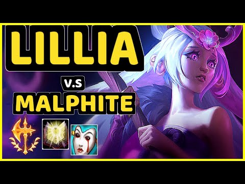 REVENGE (LILLIA) vs MALPHITE - TOP CHALLENGER GAMEPLAY - NA