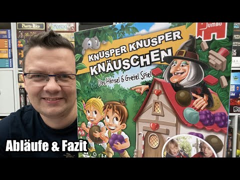 Knusper Knusper Knäuschen (Jumbo) - Ein Hänsel und Gretel Spiel ab 4 Jahren
