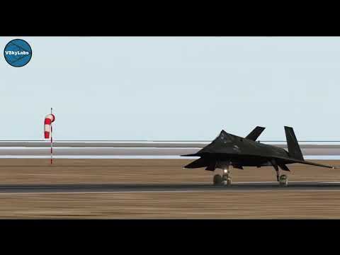 [Archive-2015] VSKYLABS F-19 Stealth Fighter Early Prototype X-Plane 10