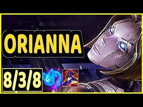 ORIANNA VS VIKTOR - 8/3/8 KDA MID GAMEPLAY GRANDMASTER I