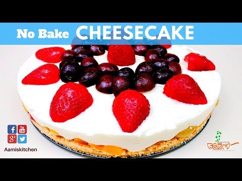 How to Make Cheesecake Without an Oven | Cheesecake Recipe | No Bake Cheesecake