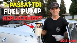 VW Passat TDI Fuel Pump/Lift Pump (In-Tank) Replacement - 2012-2015