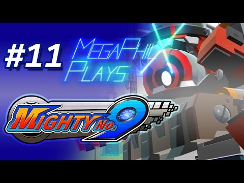 MegaPhilX Plays Mighty No. 9 (PART 11) - Robot Factory