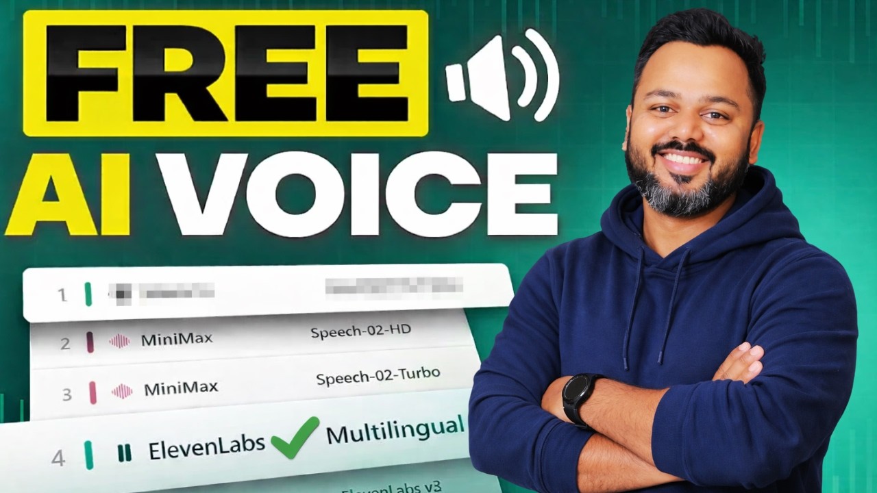 FREE AI Voice Generator 🔥 | ElevenLabs Text to Speech Tutorial (Realistic AI Voice)