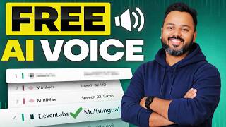 FREE AI Voice Generator 🔥 | ElevenLabs Text to Speech Tutorial (Realistic AI Voice)