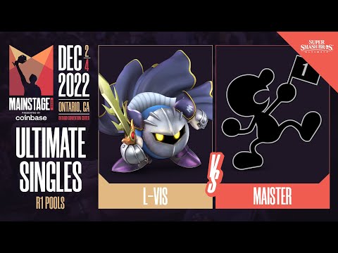 L-Vis (Meta Knight) vs Maister (Game & Watch) - Ultimate Singles Pools Winners SF  - Mainstage 2022