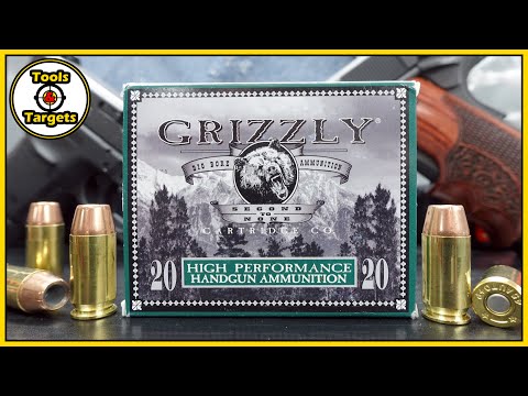 WOW!...Grizzly .45 ACP +P Self-Defense AMMO Ballistic Gel Test & Review!