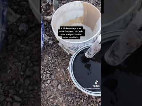 Graco 210 ES Airless Sprayer Set Up