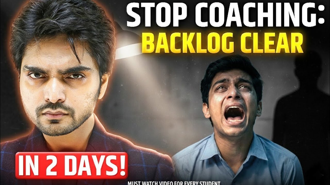 🔥 HOW TO CLEAR YOUR BACKLOG LIKE CHAMPIONS | SECRET TECHNIQUES 🔥 | TIME MANAGEMENT