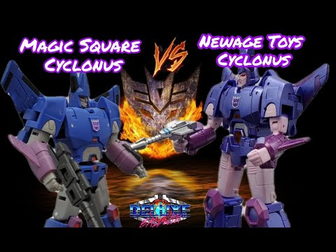 The Best Legends Cyclonus? Magic Square Space Skimming and Newage Toys TYR Comparisons.