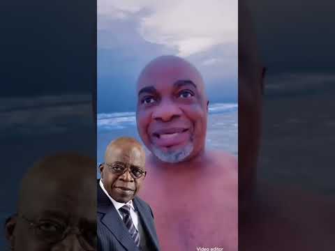 Viral: Watch the moment Olaiya Igwe goes n*ked at the beach to pray for Tinubu