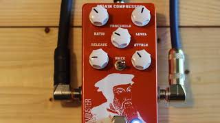 Video thumbnail for Westminster Effects Calvin Compressor - Demo by Westminster Effects